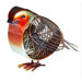 Robin Small Figurine Table Top Fan