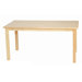 20" Leg Rectangular Table