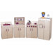 4 Piece Classic Appliances Set with Hutch