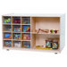 Twelve Tray Double Mobile Storage Unit
