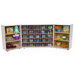 Tri Fold Storage Unit with Clear Trays