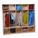 Tip-Me-Not Five Section Seat Locker