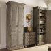 Twilight Bay Hartley Cabinet in Distressed Textured Soft Taupe Gray
