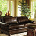 Fieldale Lodge Chambers Leather Sofa