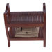 LiftAide Contemporary Teak Spa Shower Bench