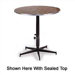 Tri-Height Adjustable Cocktail Table with Padded Top