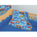 Boys Like Trucks 4 Piece Crib Bedding Set