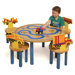 Boys Like Trucks Kids' 5 Piece Table and Chair Set