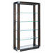 Calligraphy 5 Tier Glass Shelf Wall Unit