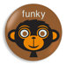Funky Monkey Plate