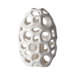 Perforated Porcelain Votive Ornament