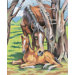 Colored Pencil By Numbers Intermediate Medium Horse and Foal Colored Pencil