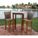 Leeward Islands Pub Table and Barstool Set