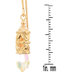 Letya Crystal 14 Kt Goldfilled Earrings