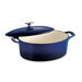 Tramontina Gourmet Enameled Cast Iron 7 Qt Covered Oval Dutch Oven Gradated