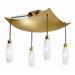 Rose Tulipe Four Light Ceiling Lamp