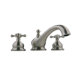 Double Handle Deck Mount Roman Tub Faucet Trim with Cross Handle
