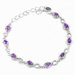 Nine Pear Gemstone Bracelet