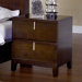 Legend Wood 2 Drawer Nightstand