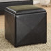 Milano Leatherette Cube Ottoman