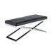 Crawford X-Base Faux Crocodile Bench