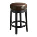Cedric Bonded Leather Swivel Stool
