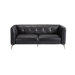 Milano Leather Loveseat