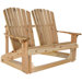 Andirondack Loveglider Garden Bench