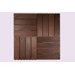 Interlocking Mosaic Quick Deck 8" x 24" Thermo-Treated Ash (Set of 5)