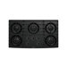 36" Five Burners and Tempered Glass Surface Gas Cooktop