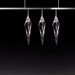 Click 4 Light 3 Crystal Pendant