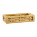 Woven Teak Towel Tray