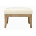 Sasha Leather Ottoman