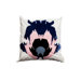 Stone Flower Applique Pillow