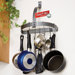 RACK IT UP! Half Moon Wall Mounted Pot Rack