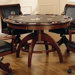 Palm Springs Game Table in Medium Brown Cherry