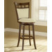 Jefferson 24" Swivel Counter Stool with Cushion Back