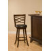 Elkhorn Swivel Counter Stool in Cherry