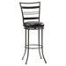 Holland 30" Swivel Bar Stool in Pewter