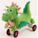 Puffy Dragon Four-Wheeled Plush Ride-On