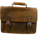Leather Messenger Laptop Bag