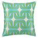 Geo Links Linen Pillow