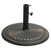 Fluted Round Umbrella Base