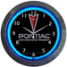 Cars and Motorcycles Pontiac Driving Excitement Neon Clock