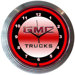 GMC Trucks Neon Clock