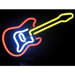 Electric Guitar Neon Sculpture