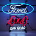 Cars and Motorcycles Ford 4 x 4 Off Road Neon Sign