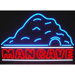Man Cave with Cave Neon Sign