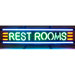 Business Signs Rest Rooms Neon Sign