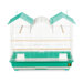 Triple Roof Bird Cage